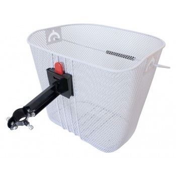  Kosz HT e-BIKE uchwyt Click" na wspornik biały